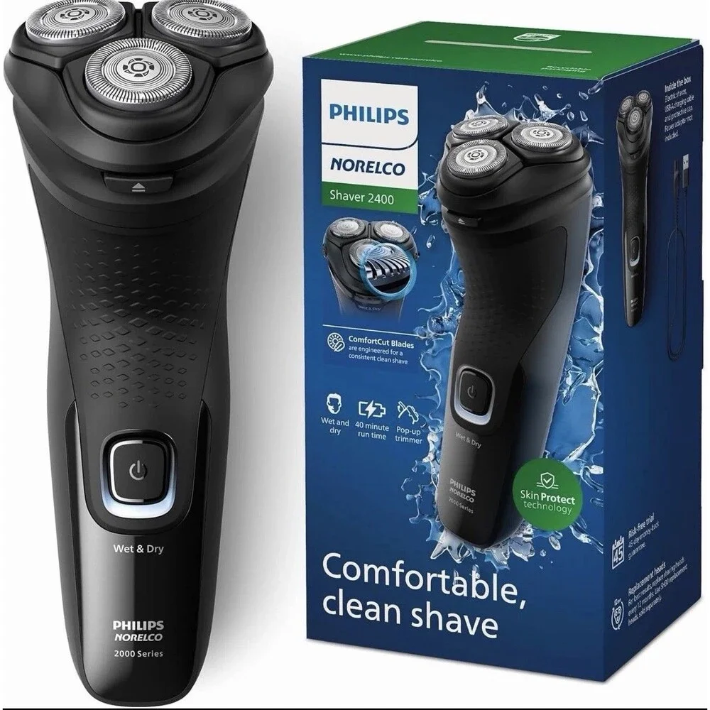 Philips Norelco Shaver 2400 Electric Pop-Up Trimmer Shaver Brand New NIB